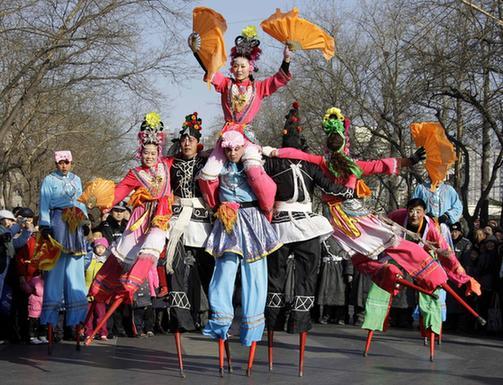 Celebrating the Chinese new year