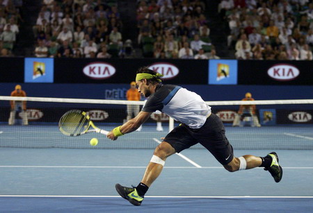 Spain's Nadal wins the Australian Open