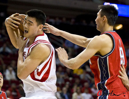 4th Yao-Yi Chinese derby staged in NBA