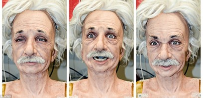 Einstein returns as a robot <BR>'愛因斯坦'機器人首亮相