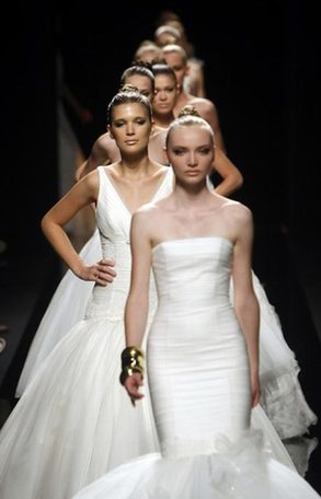 Barcelona Bridal Week fashion show