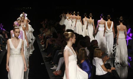 Barcelona Bridal Week fashion show