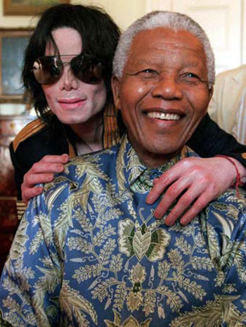 Michael Jackson with celebrities