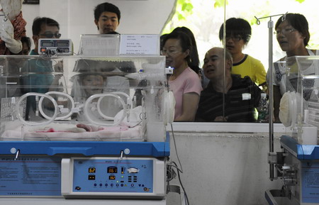 Giant panda twins born in Chengdu