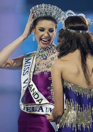 Miss venezuela 2009 beauty pageant in Caracas