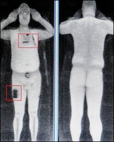 英國機場試行“裸體掃描”