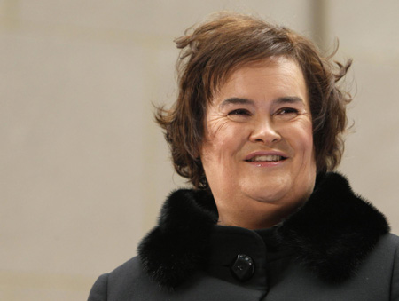 Susan Boyle performs on NBC's 