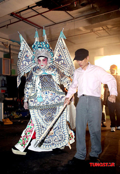 Andy Lau's Peking Opera style