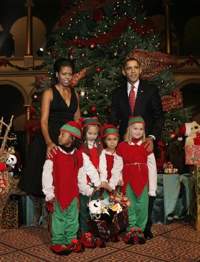 Obama attends the Christmas in Washington Celebration