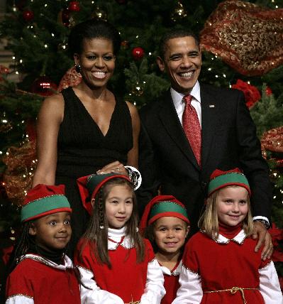 Obama attends the Christmas in Washington Celebration