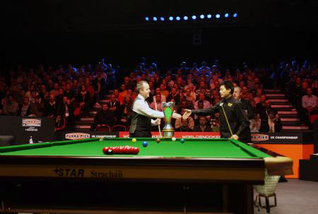 Ding Junhui wins UK Snooker Championship