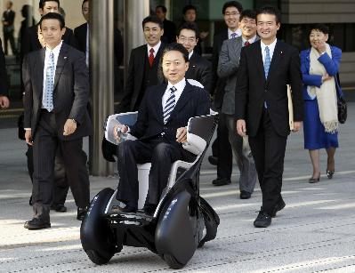 Japan's PM and the robots