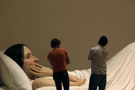 Ron Mueck's works at the National Gallery