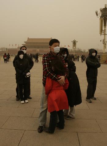 Severe sandstorm hits north China