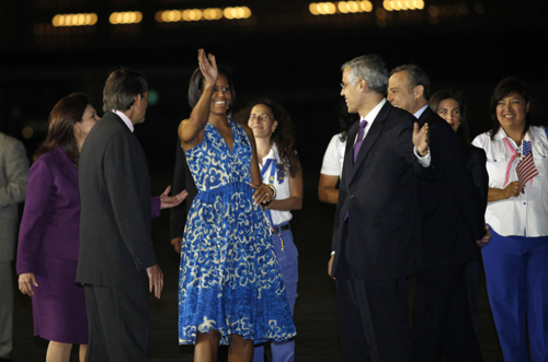 Michelle Obama in Mexico