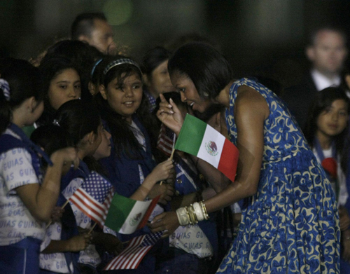 Michelle Obama in Mexico