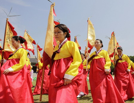 Come-of-age ceremony in Seoul