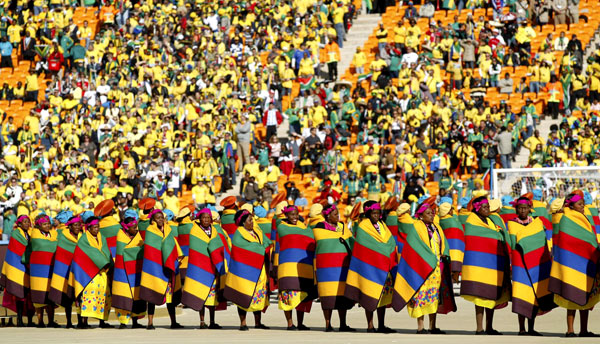 World Cup kicks off in African celebration