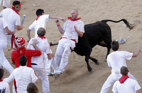 San Fermin festival in Pamplona