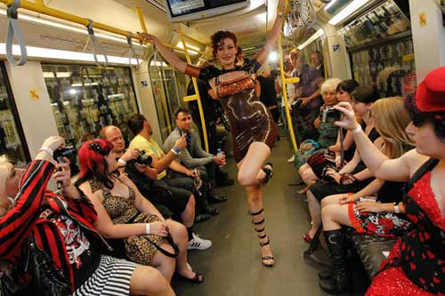 'Underground Catwalk' during Berlin Fashion Week