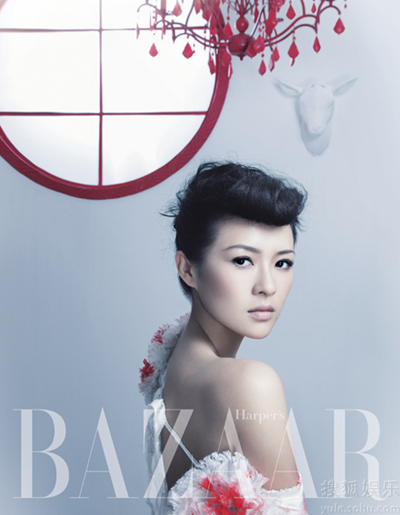 Zhang Ziyi graces Harper's Bazaar China