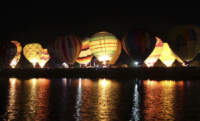 Hot Air Balloons Festival in Mexico