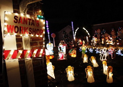 Queens Borough lights up ahead of Christmas