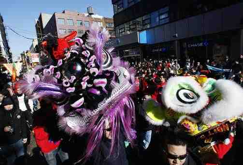 Chinese New Year celebrated all over the world