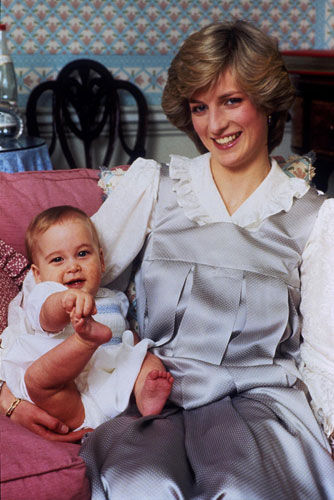 Old photos of Prince William