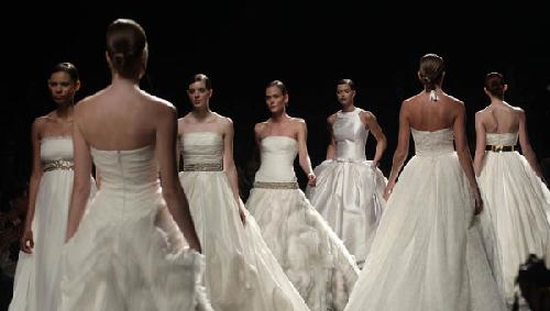 Barcelona Bridal Week fashion show