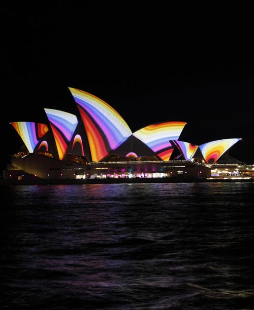 Vivid Sydney, a festival of light and music