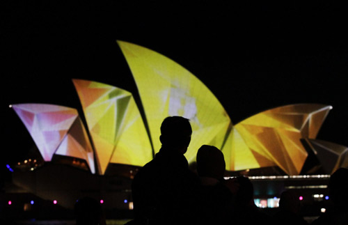 Vivid Sydney, a festival of light and music