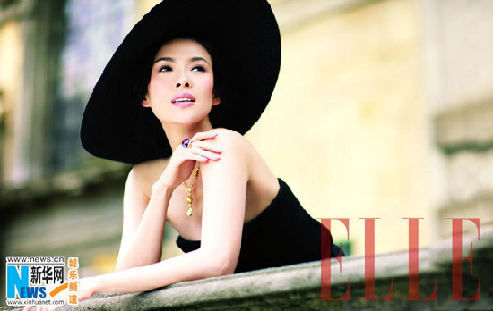 Zhang Ziyi shines for 'Elle'