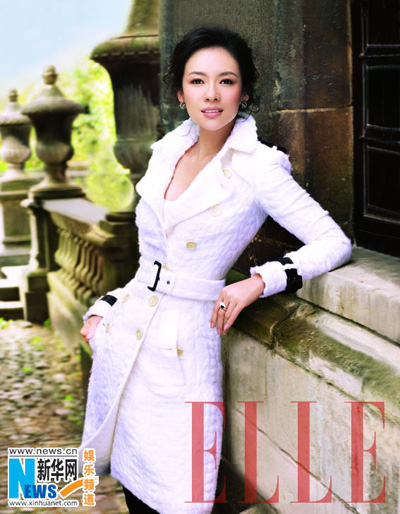 Zhang Ziyi shines for 'Elle'