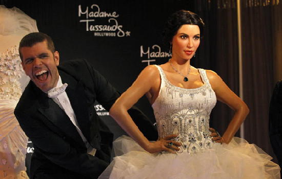 Wax figure of Kim Kardashian unveiled at Madame Tussauds museum