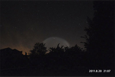 京滬等地夜空驚現(xiàn)UFO？