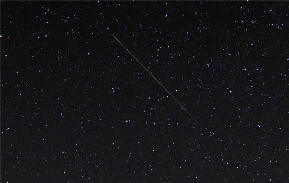 Perseid meteor shower puts on show in night sky