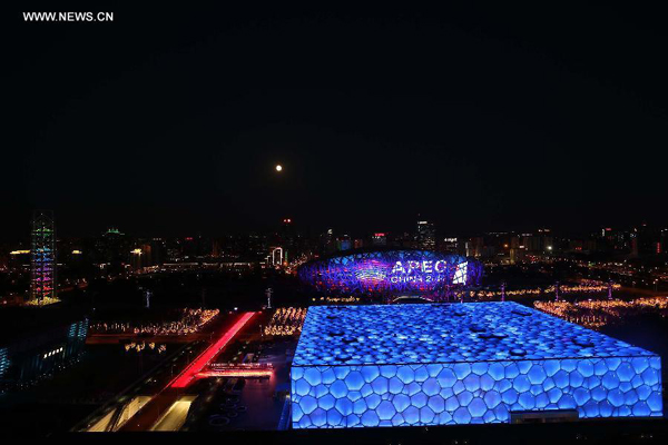 北京APEC絢爛夜景